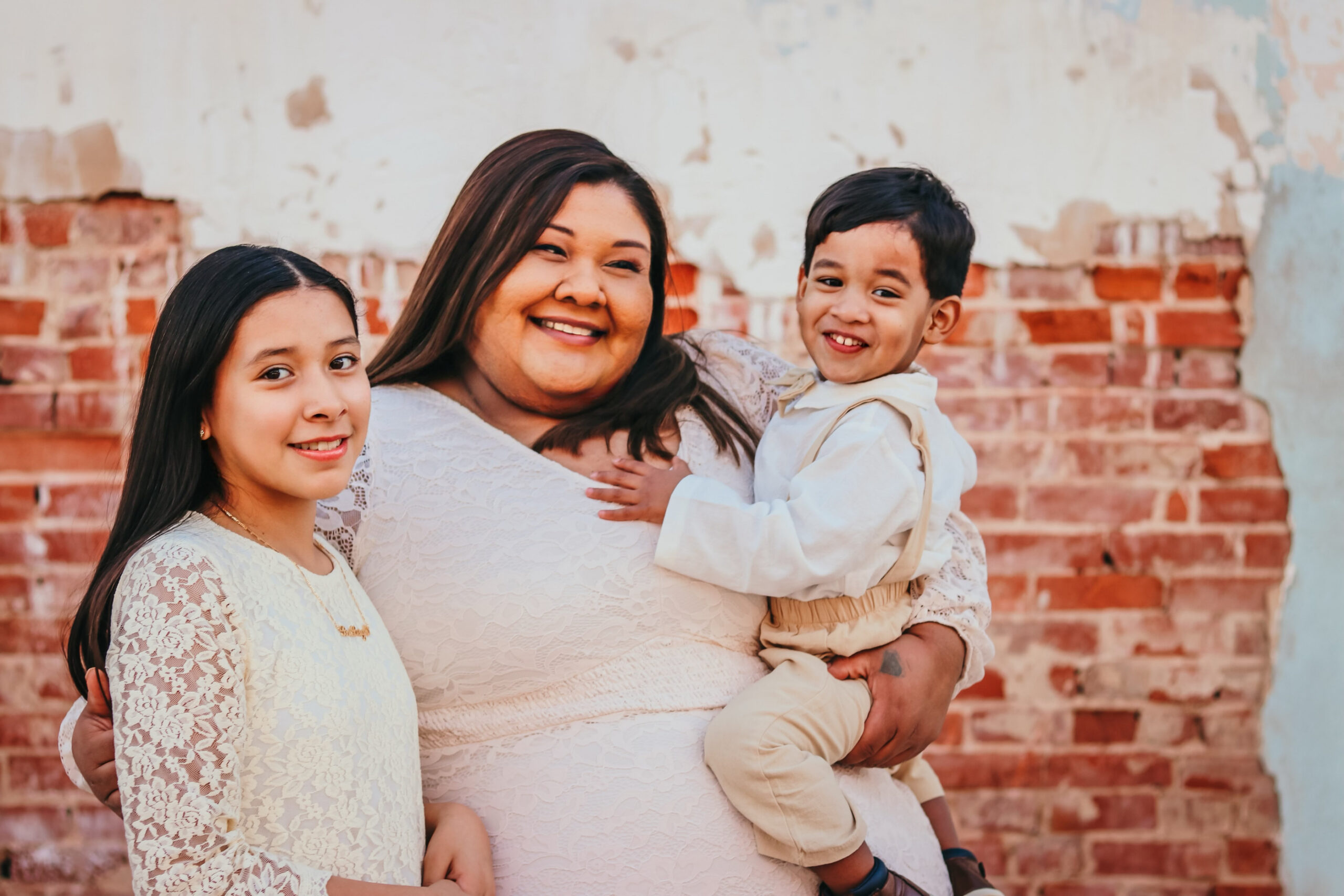 Sarah and family